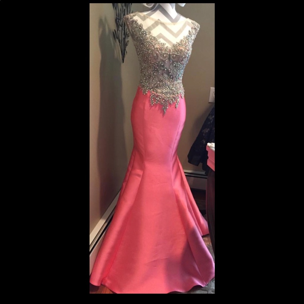 Mac duggal pageant dress